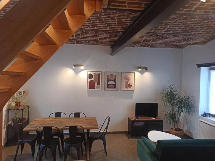 Location de vacances pour 5 personnes, avec terrasse dans Phalempin