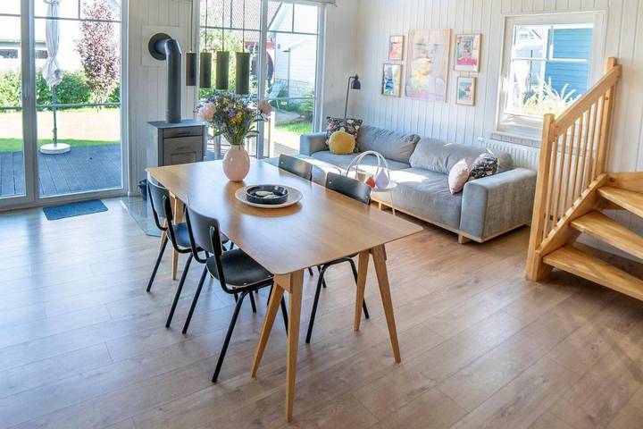 Ferienhaus für 4 Personen, mit Terrasse und Garten sowie Seeblick und Ausblick in Wandlitz - 4