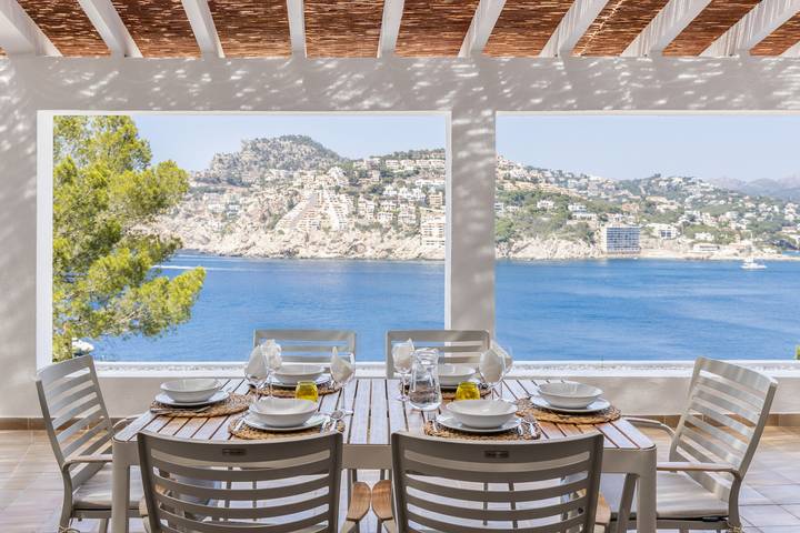 Casa de vacaciones para 8 personas, con Terraza y Jardín en Puerto de Andrach