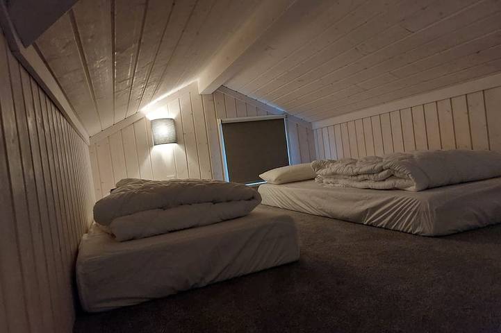 Behagliches Holzhaus mit Sauna im Skandi-stil am Großen Zechliner See in Flecken Zechlin, Rheinsberg