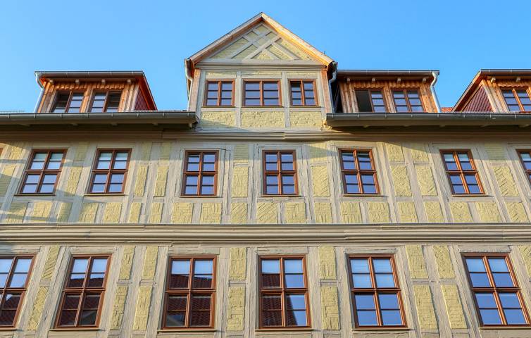Ferienwohnung für 6 Personen, mit Terrasse und Sauna in Quedlinburg