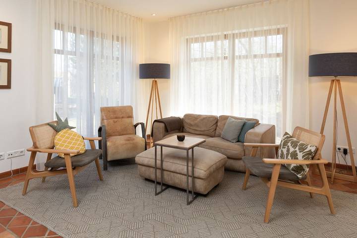 Ferienwohnung für 4 Personen, mit Terrasse und Garten