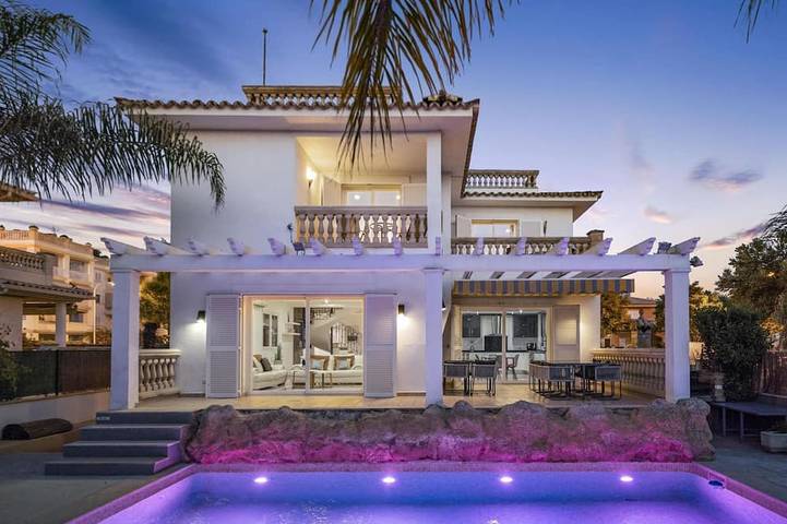 Finca mit Hund für 9 Personen, mit Pool und Garten, mit Haustier in Playa de Palma