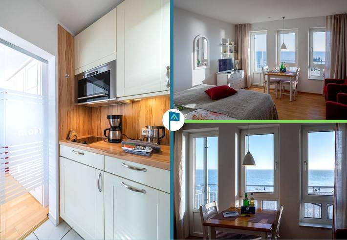 Ferienwohnung für 2 Personen, mit Balkon und Sauna