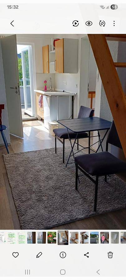 Ferienwohnung für 2 Personen, mit Balkon und Terrasse sowie Ausblick in Ettringen - 4