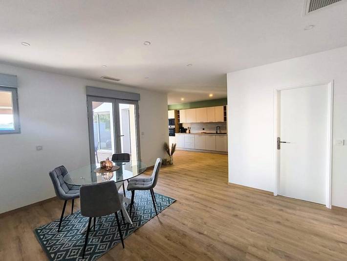 Appartement de vacances pour 4 personnes, avec Balcon ainsi que Terrasse et Vue