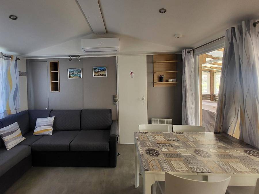 Camping les Prés du Verdon - Mobilhome 4 personnes - Premium 2 Chambres 4 personnes Sl in Lac de Quinson, Quinson