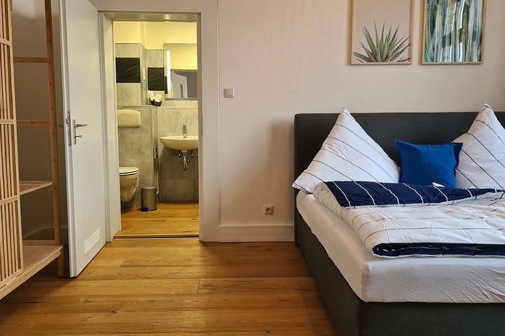 Doppelzimmer 12 - Altes Lazarett Gästehaus in Anklam, Vorpommern Greifswald