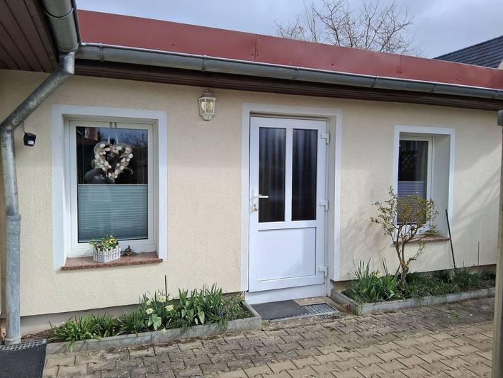 Bungalow für 2 Personen, mit Terrasse und Garten in Greifswald