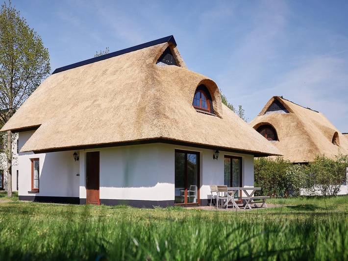 Ferienhaus für 8 Personen, mit Terrasse und Pool sowie Sauna in Dobbin-Linstow