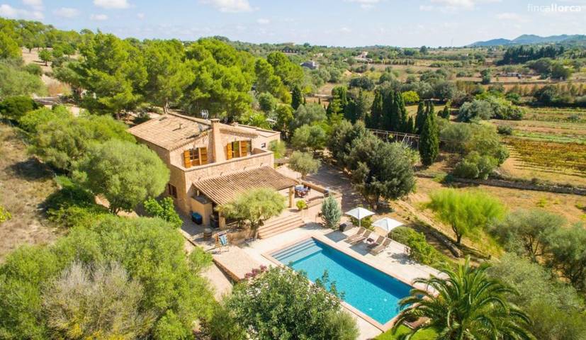 Finca mit Pool für 9 Personen, mit Garten und Balkon in Manacor - 3