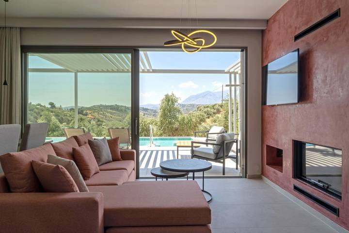 Location de vacances pour 4 personnes, avec terrasse et jardin à Héraklion - 4