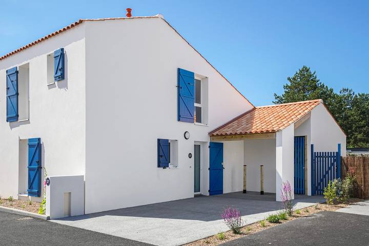Appartement de vacances pour 8 personnes, avec piscine et jardin