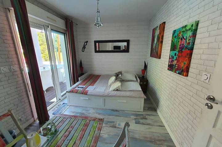 Location de vacances pour 10 personnes, avec jacuzzi et jardin dans Golf Blue Green Gujan - 4