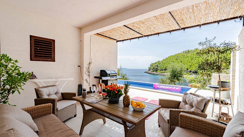 Villa pour 4 personnes, avec jardin et terrasse à Vela Luka - 3