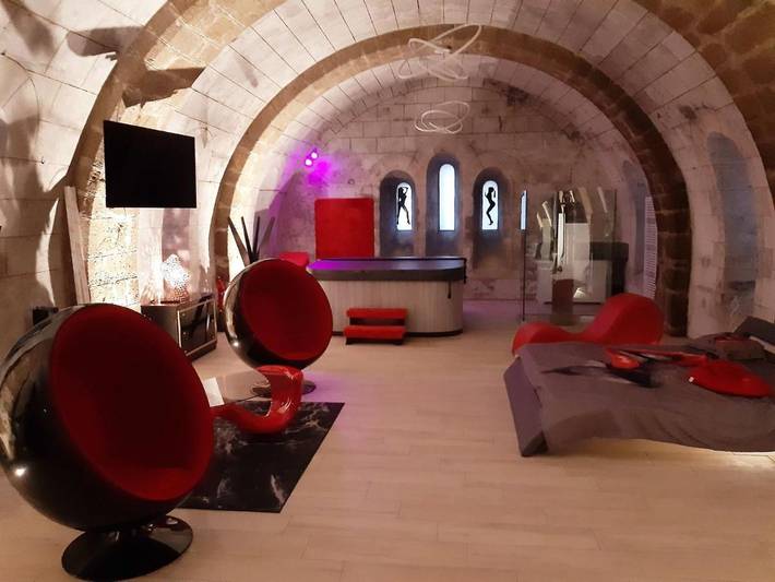 Hôtel pour 2 personnes, avec jacuzzi et terrasse