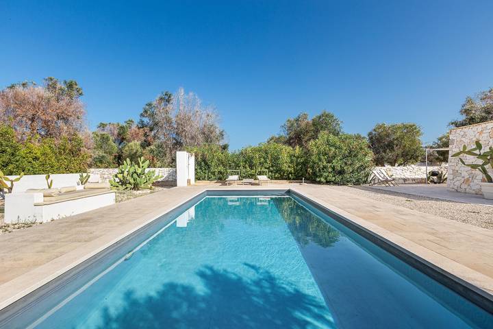 Trullo für 3 Personen, mit Garten und Pool in Italien - 2