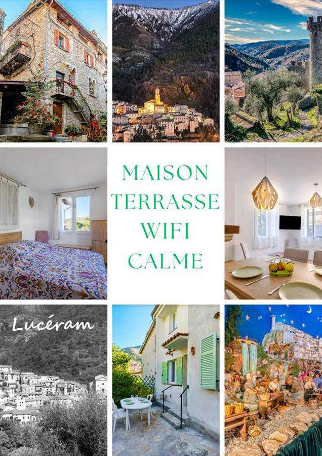 Location de vacances pour 7 personnes, avec terrasse à Lucéram - 2