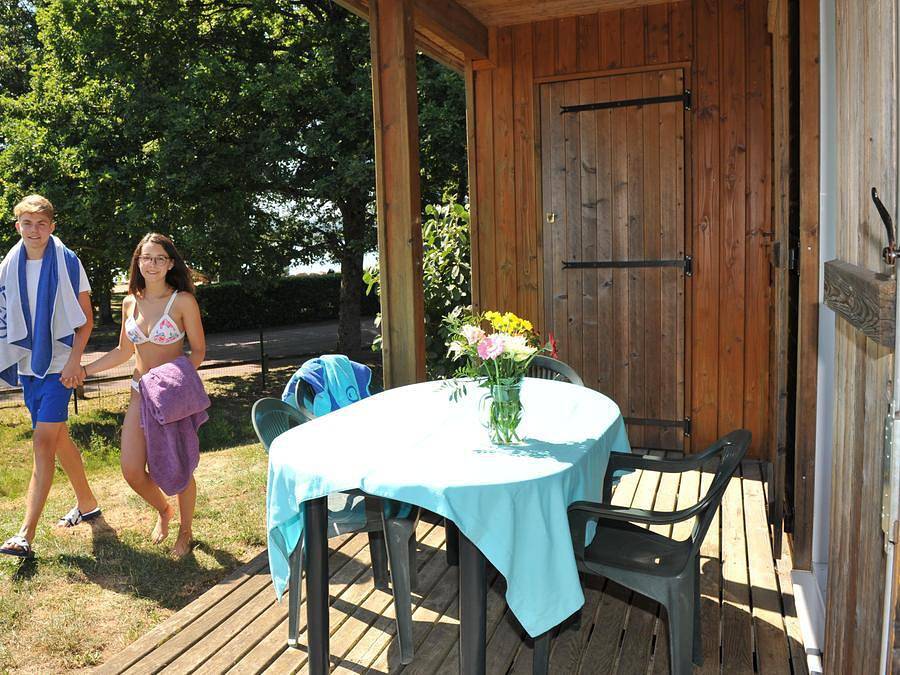 Chalets de Vingeanne - Chalet 6 personas - Chalet estándar 39m² - 2 habitaciones / terraza cubierta in Villegusien-le-Lac, Alto Marne