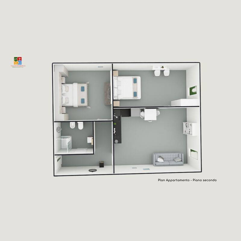 Appartamento intero, Appartamento vacanza per 4 Persone ca. 52 qm in Firenze, Toscana (Provincia di Firenze) in Firenze Centro storico, Firenze