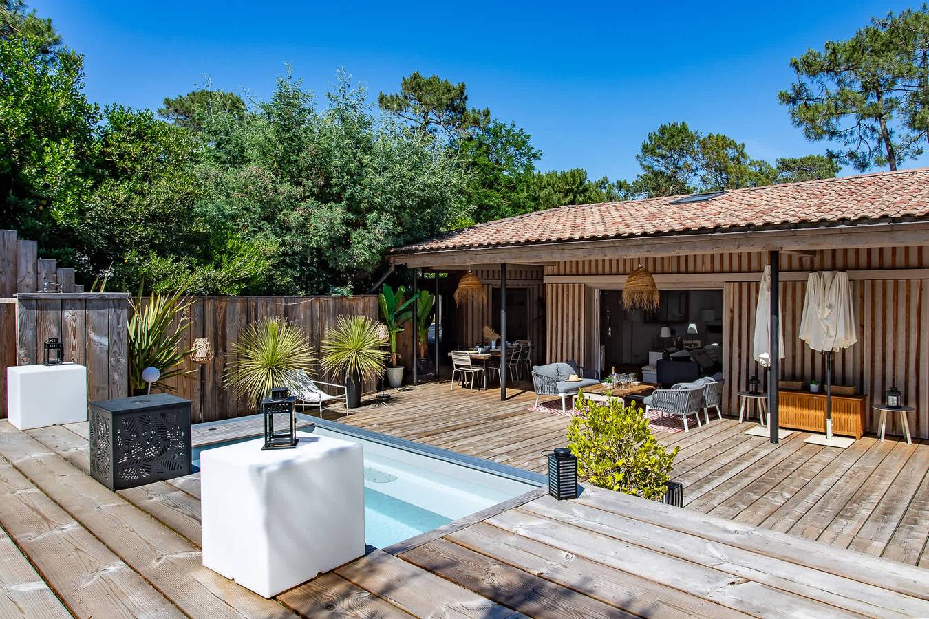Villa pour 7 personnes avec jacuzzi in Lège-Cap-Ferret, Région d'Arcachon