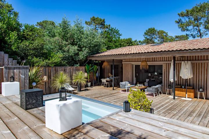 Villa pour 7 personnes, avec Jacuzzi à Lège-Cap-Ferret