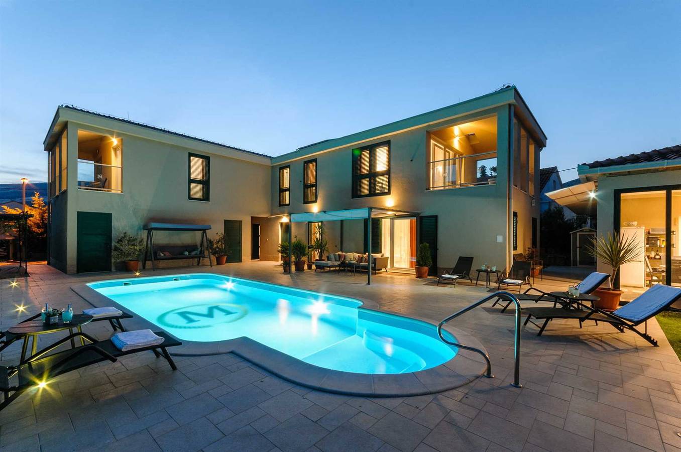 Villa for 9 People in Trogir, Split-Dalmatia