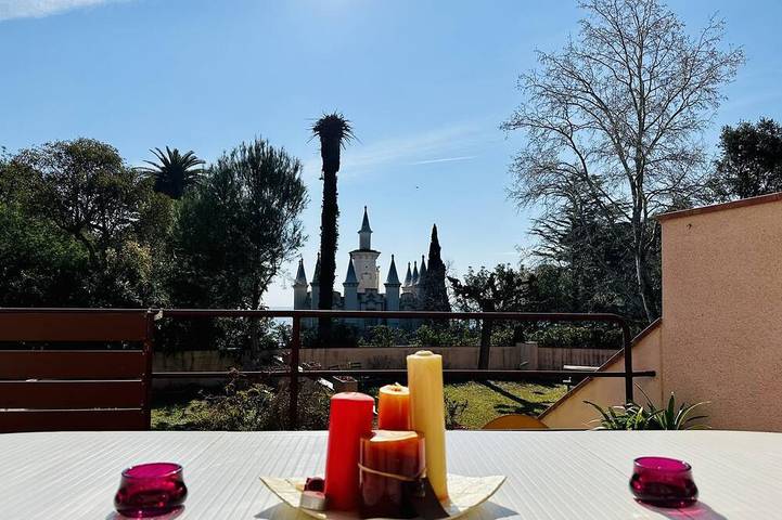 Villa pour 6 personnes, avec balcon ainsi que jardin et piscine à Sant Feliu de Guíxols