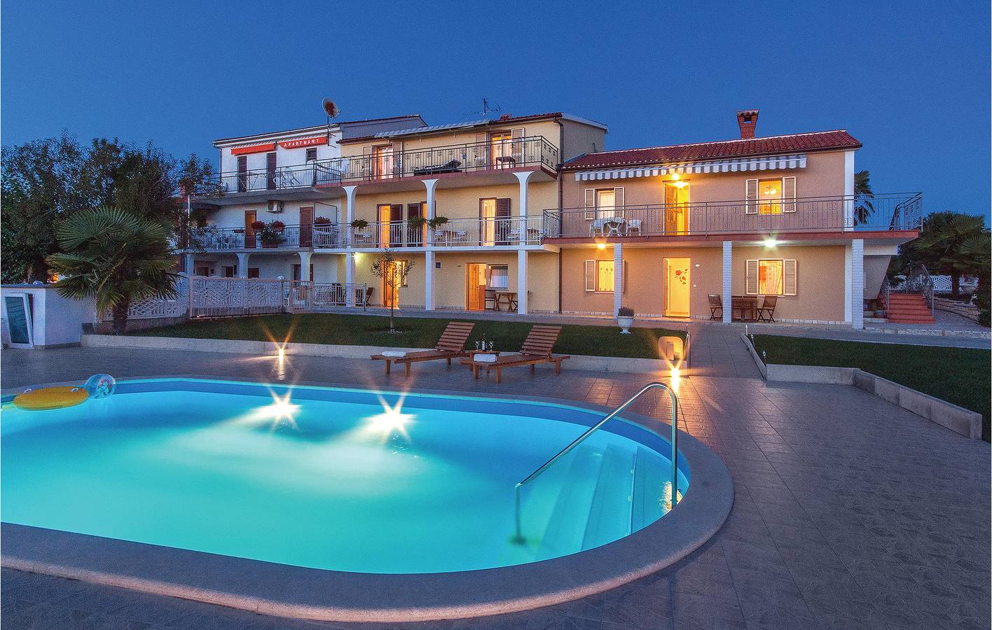 Hel ferielejlighed, Ferielejlighed for 4 personer med terrasse in Funtana, Vrsar-Funtana