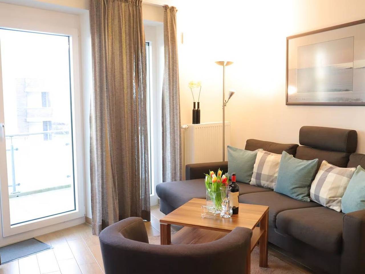 Ganze Wohnung, "Apartment Sonnenbogen: Nordseezauber und Komfort am Deich!" in Dorum-Neufeld, Samtgemeinde Land Wursten
