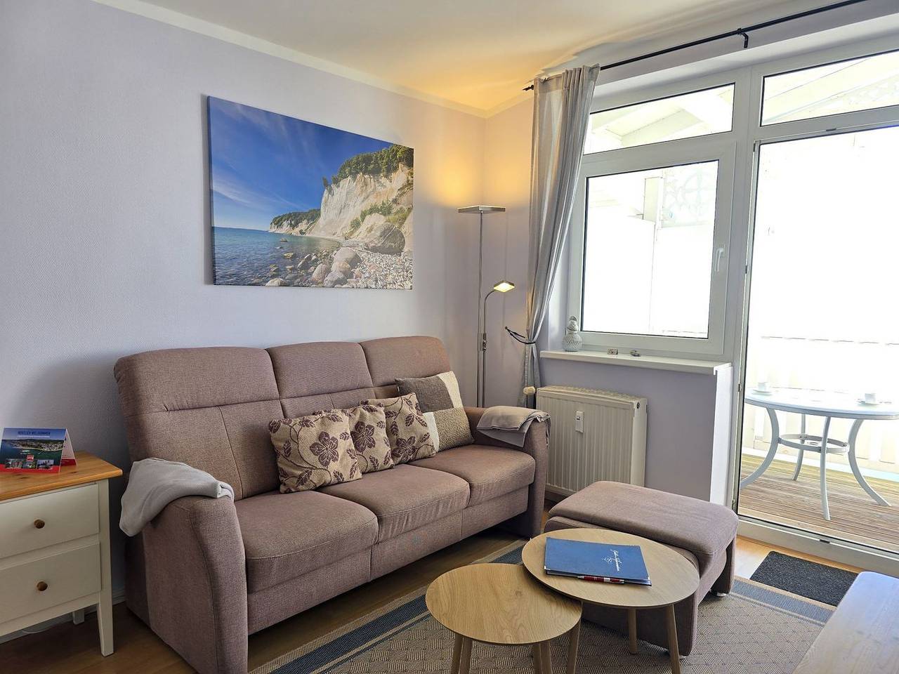 Entire apartment, Fürstennhof, App. 405 - 1. Reihe mit Balkon und Meerblick in Sassnitz, Jasmund National Park