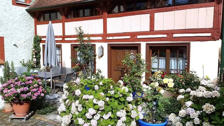 Ferienhaus für 5 Personen, mit Garten in Franken