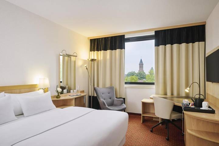 Hotel voor 2 personen, met sauna en uitzicht in Oberhausen