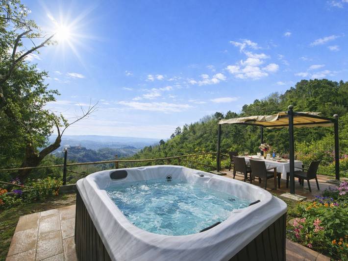 Chalet für 2 Personen, mit Garten in der Toskana