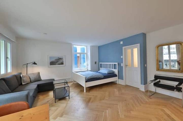 Geheel appartement, City Center Union 1 Apartment in Interlaken, Meer van Thun