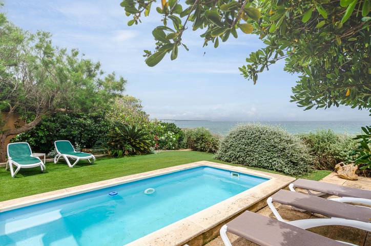 Finca für 6 Personen, mit Meerblick und Balkon sowie Terrasse und Garten in Colònia de Sant Pere - 3