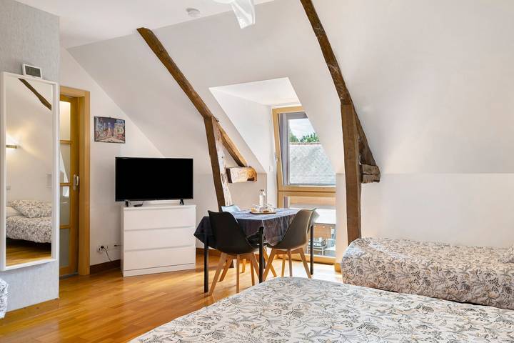 Chambre d’hôte pour 4 personnes, avec jardin, adapté aux familles