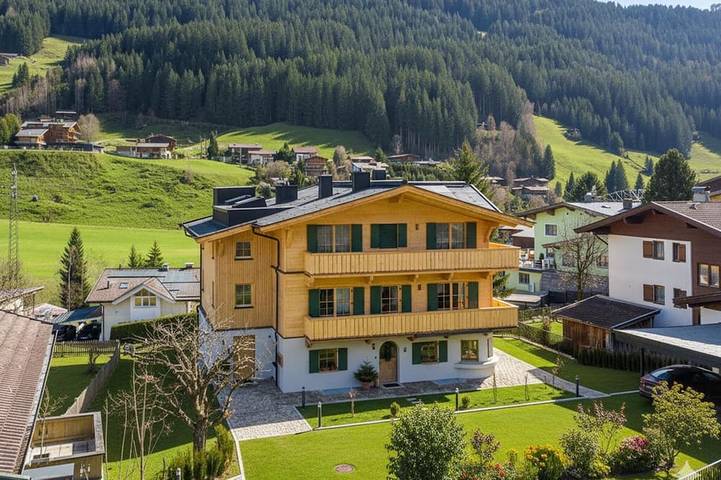 Hütte für 4 Personen, mit Balkon in Jochberg