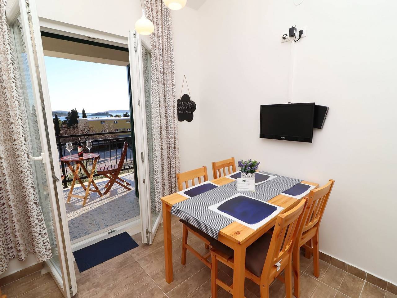 Ganze Wohnung, 1-Zimmer-Wohnung mit Balkon in Orebic, Peljesac