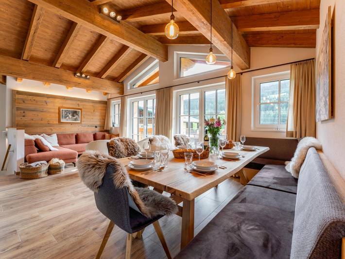 Ferienhaus für 10 Personen, mit Balkon und Terrasse sowie Garten und Sauna in Wagrain - 3