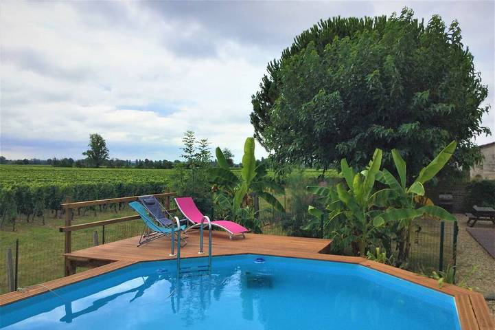Location de vacances pour 10 personnes, avec Terrasse et Jardin dans Saint-Pey-d'Armens