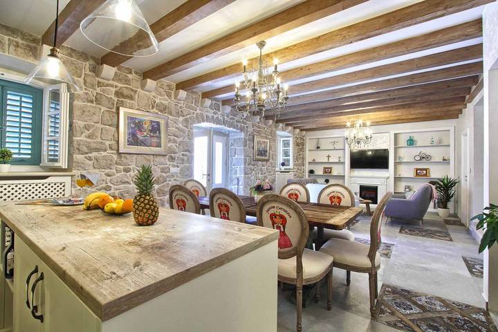 Villa pour 8 personnes, avec sauna ainsi que jardin et balcon à Cavtat - 4