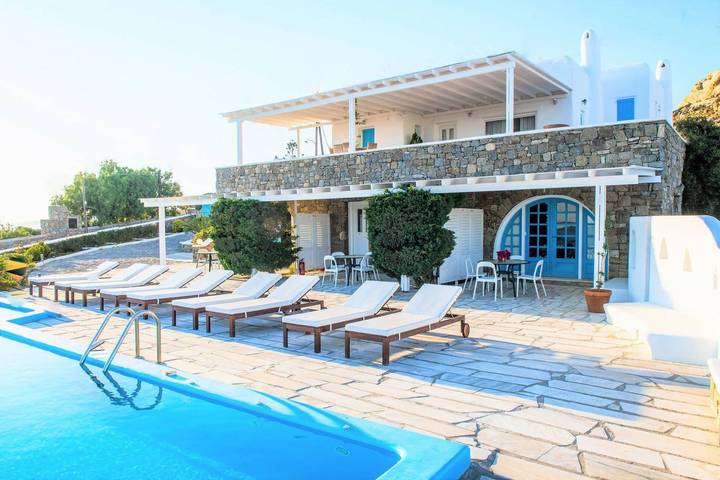 Ferienhaus für 4 Personen, mit Terrasse und Garten auf Mykonos