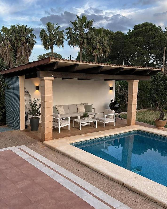 Ferienhaus für 8 Personen, mit Balkon und Terrasse sowie Garten und Pool in Vallgornera - 4