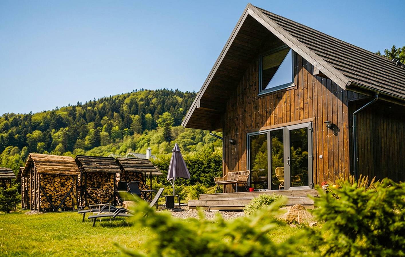 Ferienhaus für 6 Personen mit Whirlpool in Karpaten (Polen)