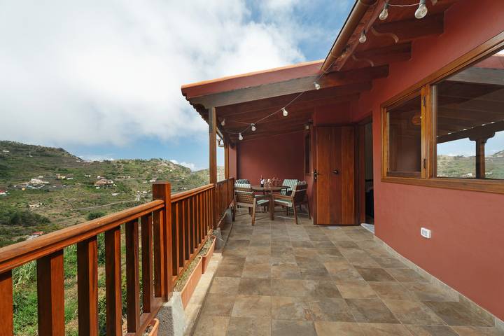 Vakantiewoning voor 2 personen, met balkon en tuin in La Gomera
