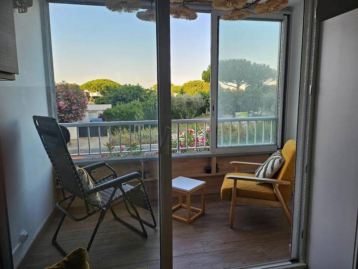 Gîte pour 4 personnes, avec Balcon dans Office de Tourisme de Mauguio Carnon - 2