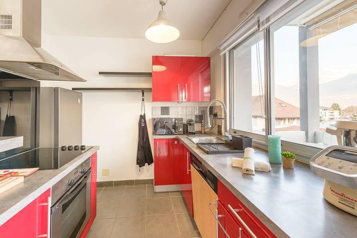 Gîte pour 4 personnes, avec balcon, animaux acceptés à Saint-Jorioz - 3