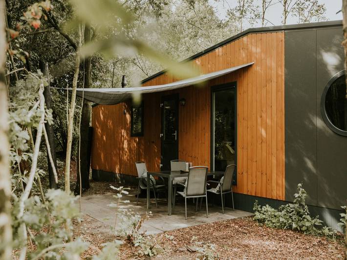 Chalet voor 5 personen, met terras in Hardenberg