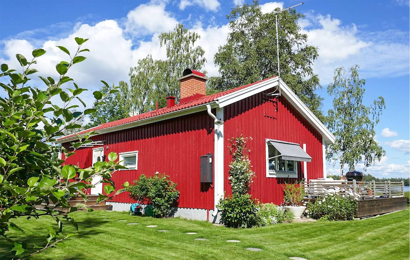 Ferienhaus für 6 Personen mit Terrasse in Jönköpings län